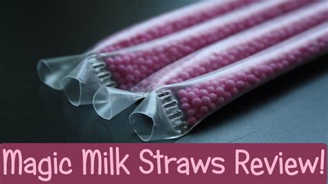 Review on the Got Milk Strawberry Flavoured Magic Milk Straws! - YouTube