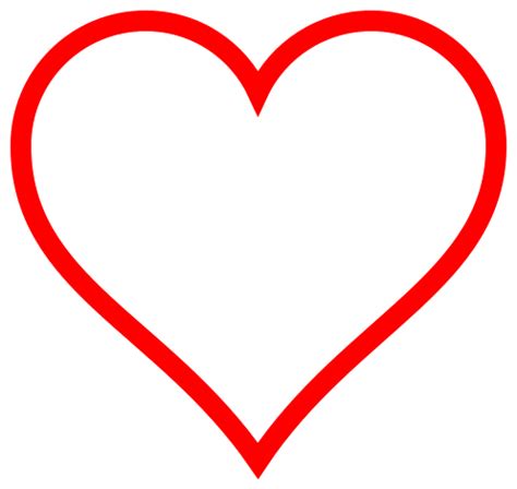 File:Heart icon red hollow.svg - Wikipedia