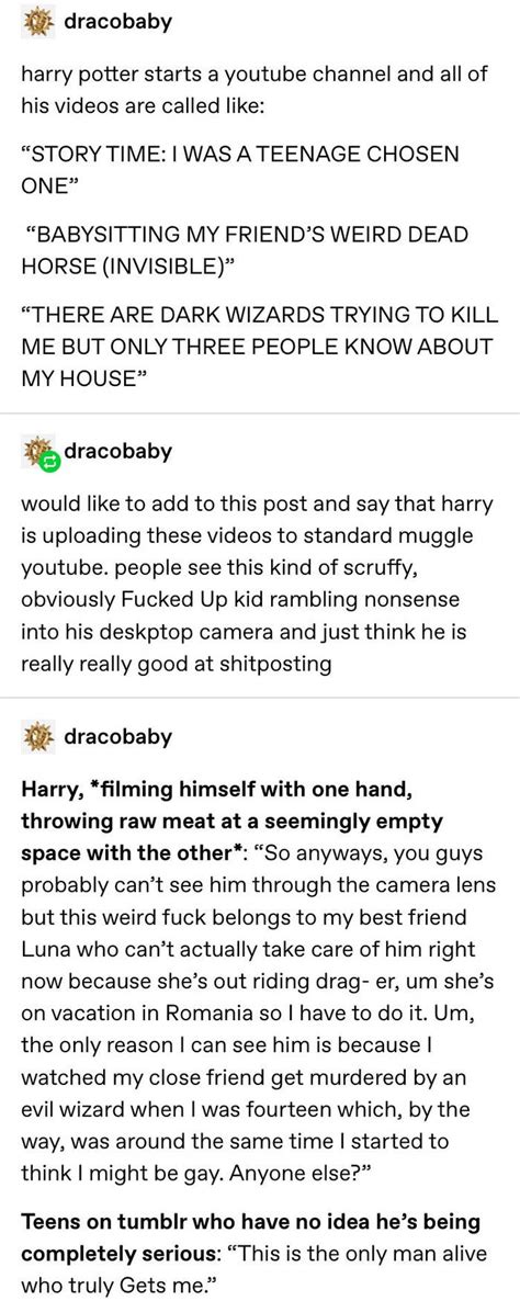 "Harry Potter" Tumblr Posts That'll Make You Laugh Every Time