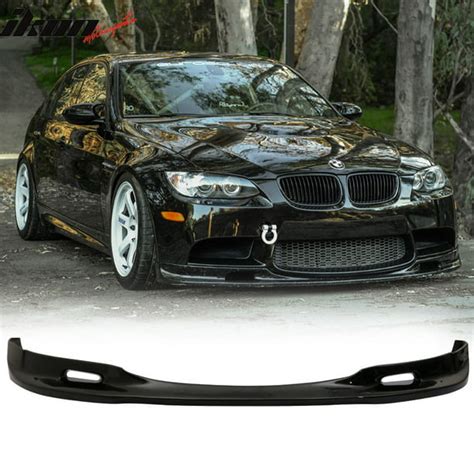 Fits 08-13 BMW E92 E93 M3 3D-Style Front Bumper Lip Painted Jet Black # 668 - Walmart.com ...