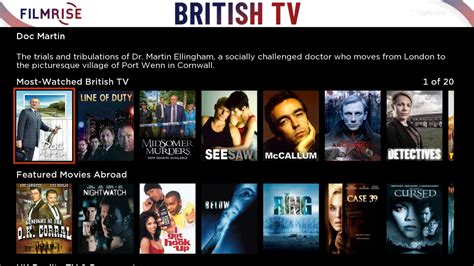 FilmRise British TV | TV App | Roku Channel Store | Roku