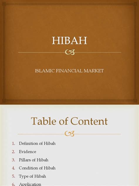 HIBAH (Islamic Financial Markets) | PDF | Prophets And Messengers In Islam