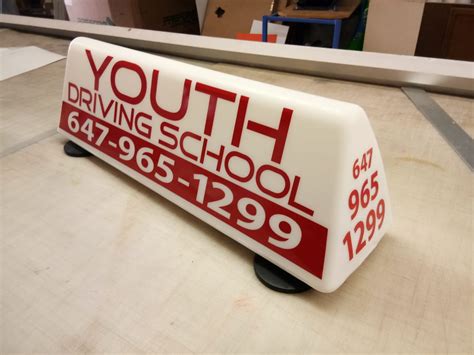 Driving School Signs – SignaRama Brampton