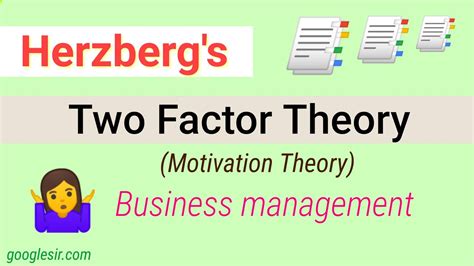 What is Herzberg’s Two-Factor Theory (With Examples) - Googlesir