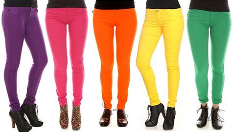 today i want...: Colored Jeans