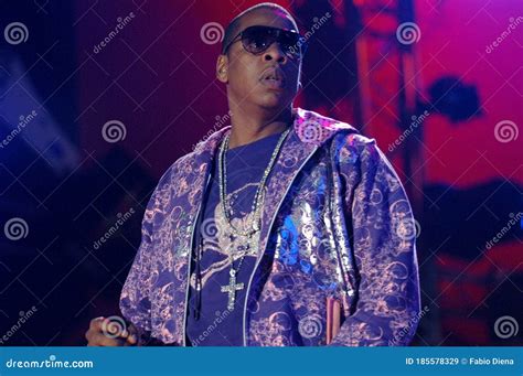 Jay-Z during the concert editorial stock image. Image of east - 185578329