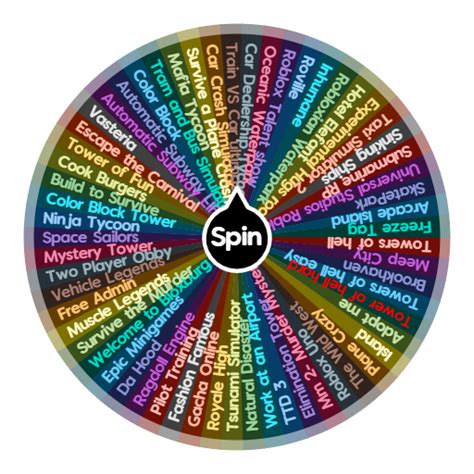 Roblox Games! | Spin the Wheel - Random Picker