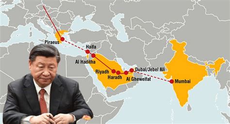 An India-Europe trade route is all set to drive China's BRI into the ground