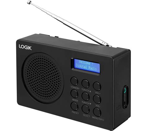 Buy LOGIK L2DAB16 Portable DAB/FM Radio - Black | Free Delivery | Currys