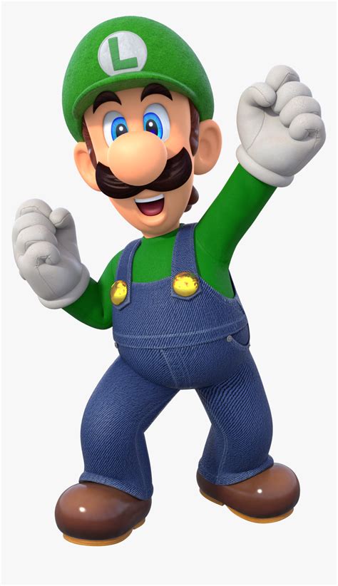 Luigi Super Mario Party, HD Png Download - kindpng