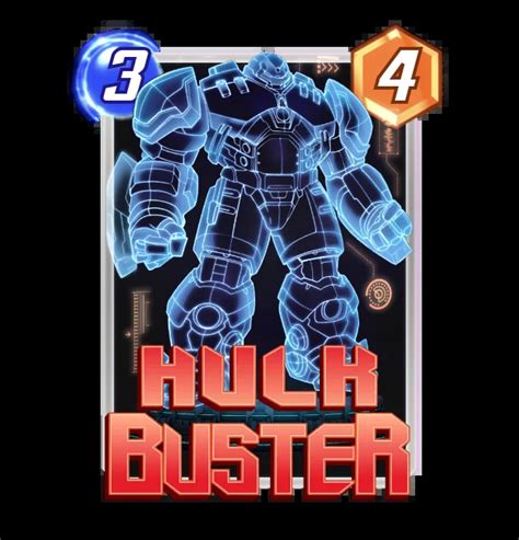 Hulk Buster - Marvel Snap Card Database