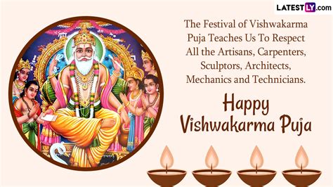 Happy Vishwakarma Puja 2023 Greetings, Wishes and Images: Send WhatsApp ...