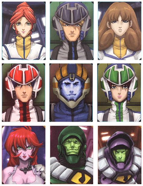 Robotech Character Screens by UdonCrew on DeviantArt