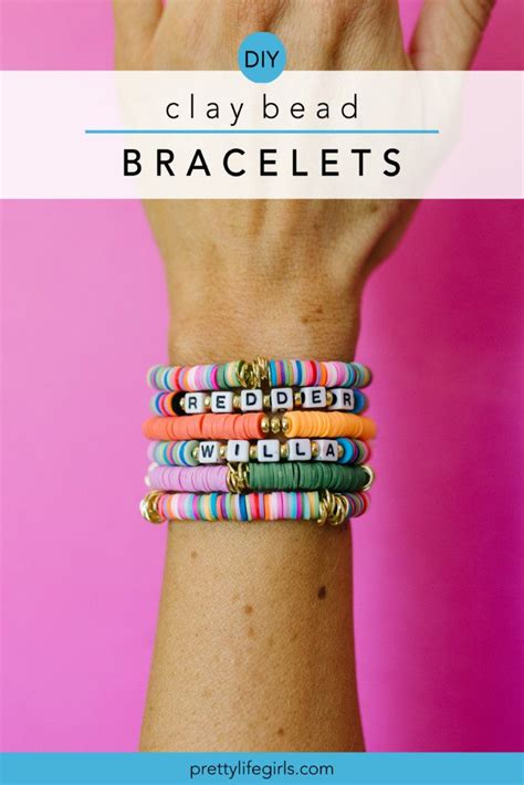 DIY Clay Bead Bracelets | The Pretty Life Girls