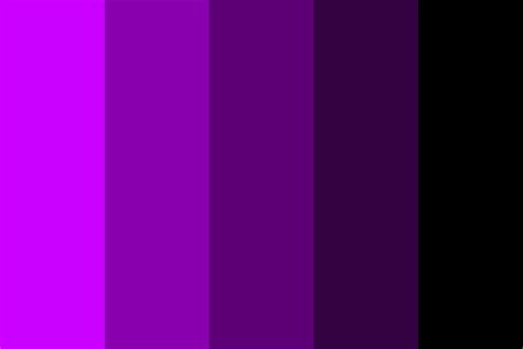 dark purple gradient Color Palette