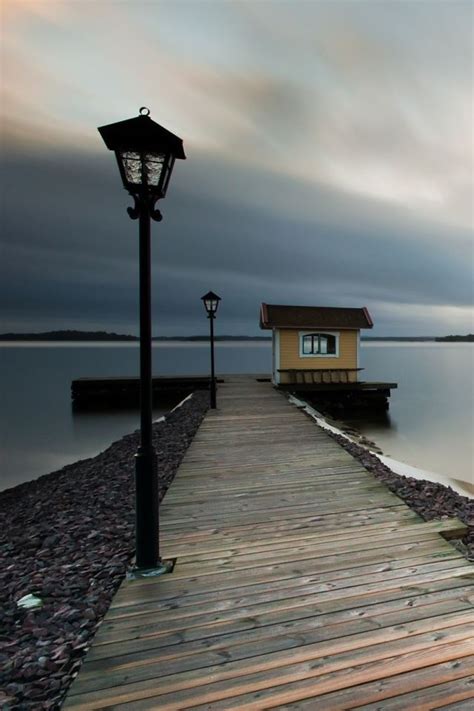 Lake Dock iPhone 4s Wallpapers Free Download