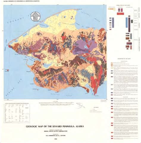 6. Geologic Map of Seward Peninsula | Download Scientific Diagram