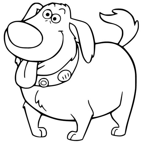 Dug From Up Coloring Page