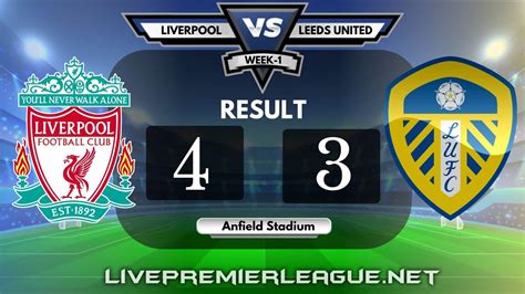 Liverpool Vs Leeds United | Week 1 Result 2020