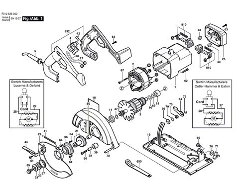 Skil 5250-(F012525000) Parts List | Skil 5250-(F012525000) Repair Parts | OEM Parts with ...