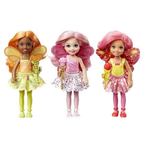 Mattel MTTDVM87 Barbie Chelsea Dreamtopia Small Fairy Doll, Assorted Color - Set of 10 - Walmart.com