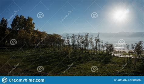 Coastal Scenery of Erhai Lake Stock Photo - Image of long, scenery ...