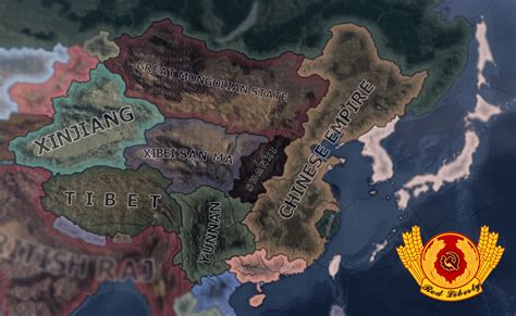 Chinese Borders 1936 | Red Liberty : r/hoi4