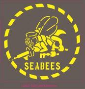 JUST IN !!!! Seabee, Transfer vinyl car stickers