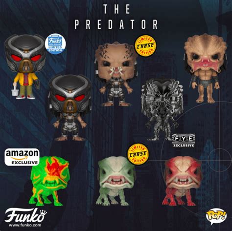 Funko Unveils ‘Predator’ Pop! Figures Including Predator Hounds – YBMW