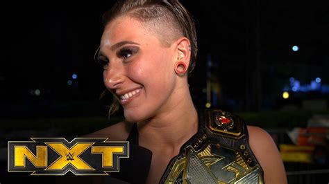 Rhea Ripley is ecstatic after making history: NXT Exclusive, Dec. 18 ...