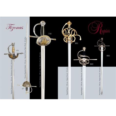 Spanish Tizona Cup Hilt Rapier Sword