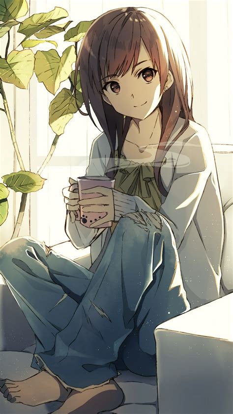 21+ Best Anime Girl Sitting Wallpapers, Images & Photos Download