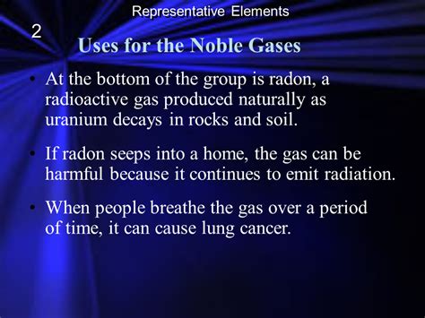 Group 18 The Noble Gases - Presentation Chemistry