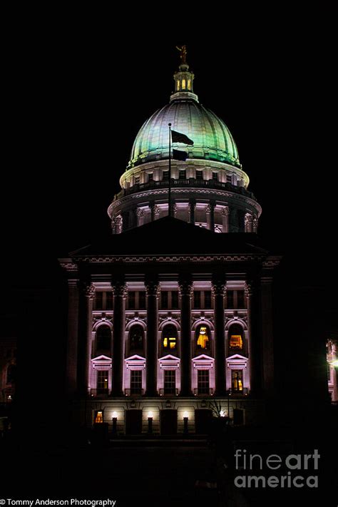 State Capitol Madison Wi by Tommy Anderson