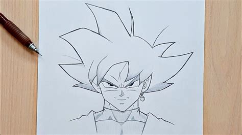 Share 73+ simple sketch of goku latest - in.eteachers