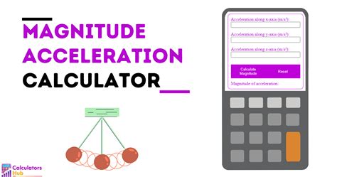 Magnitude Acceleration Calculator Online