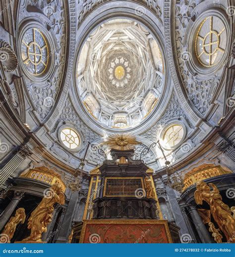 The Inner of the Chapel of the Holy Shroud in Royal Museums of Torino ...