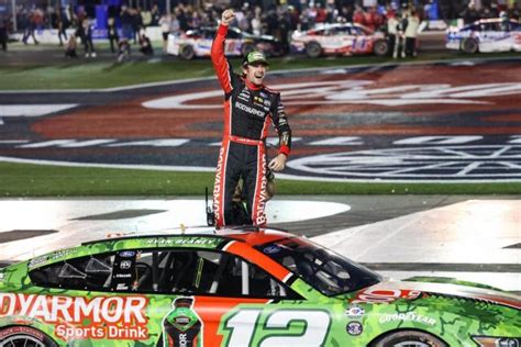 After his emotional NASCAR win at Charlotte, everyone felt Ryan Blaney’s catharsis