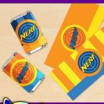 FREE Printable Nerf Mini Candy Bar Wrappers