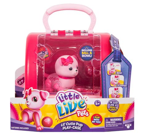 Little Live Pets Lil' Cutie Pups - Puppy Lovely Play Case | Walmart Canada