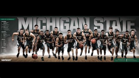 MSU Basketball 2015-16 | Msu basketball, Msu spartans, Msu