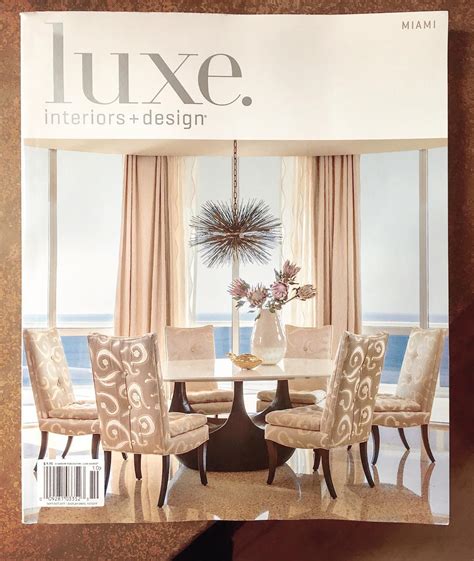 Luxe Interiors + Design Magazine Cover | Barry Dixon