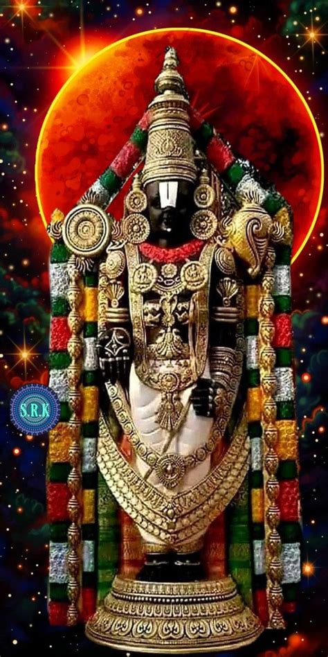 Download Lord Venkateswara 4k Space Background Wallpaper | Wallpapers.com