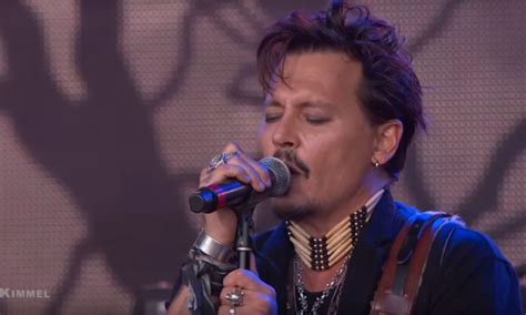 Watch Johnny Depp singing “Heroes” with Hollywood Vampires