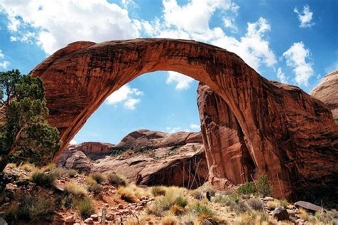 Rainbow Bridge Bogen | Unglaubliche Bogenfelsen durch Wasser und Wind entstanden | OrangeSmile.com