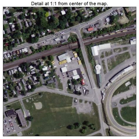 Aerial Photography Map of Fonda, NY New York