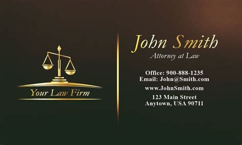 Sample Attorney Business Cards | EmetOnlineBlog