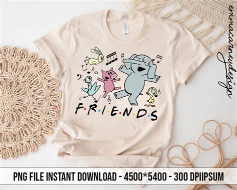 Elephant and Piggie Friends Png, Reading Png, Piggie Elephant Pigeons ...