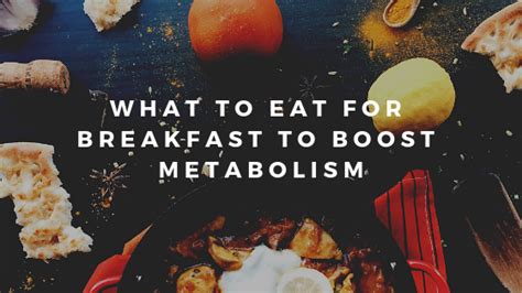 What To Eat For Breakfast To Boost Metabolism - Aesha's Musings