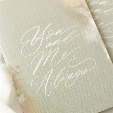 Love Card – Calligraphy By Mercia